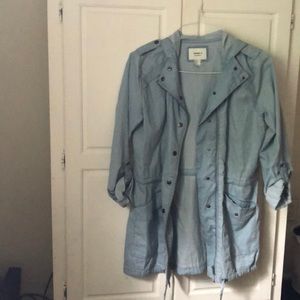 Denim lightweight jacket